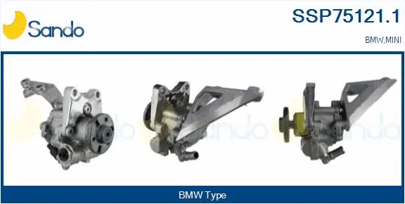 Pompe hydraulique, direction SANDO SSP75121.1