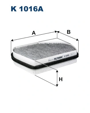 Filtre, air de l'habitacle FILTRON K 1016A