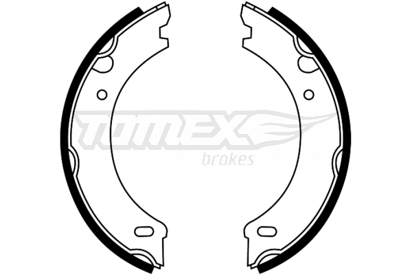 Jeu de mâchoires de frein TOMEX Brakes TX 22-09