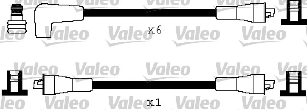 Kit de câbles d'allumage VALEO 346188