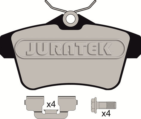 Kit de plaquettes de frein, frein à disque JURATEK JCP8018