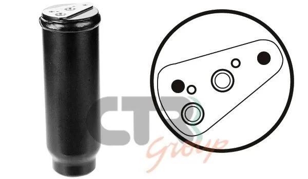 Filtre déshydratant, climatisation CTR 1211380