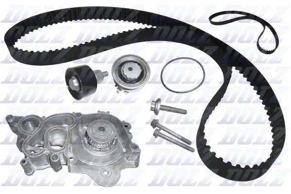 Pompe à eau + kit de courroie crantée DOLZ KD150