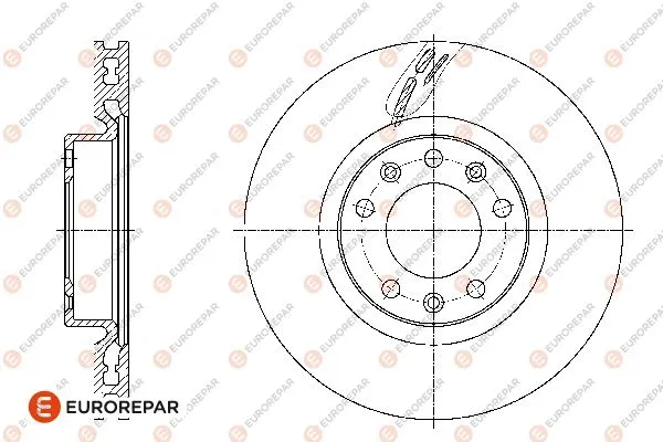Disque de frein EUROREPAR 1667849980