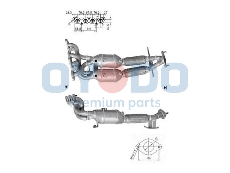 Catalyseur Oyodo 10N0089-OYO
