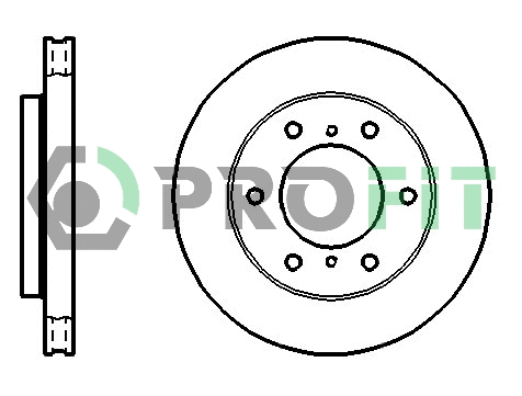 Disque de frein PROFIT 5010-1384