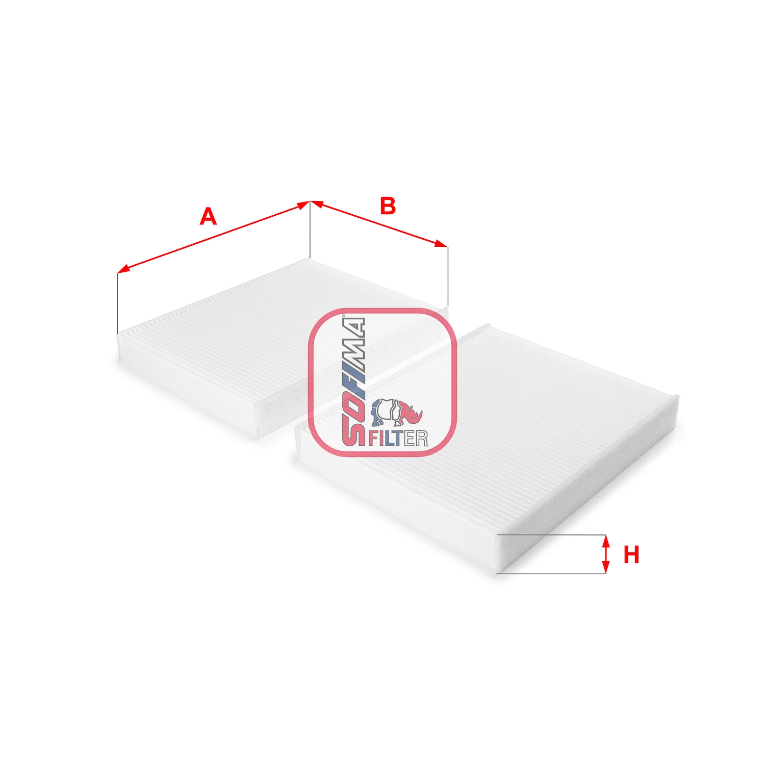 Filtre, air de l'habitacle SOFIMA S 3229 C