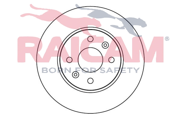 Disque de frein RAICAM RD00981