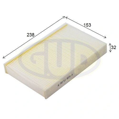 Filtre, air de l'habitacle G.U.D. GCF1629