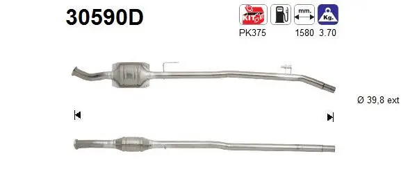 Catalyseur AS 30590D