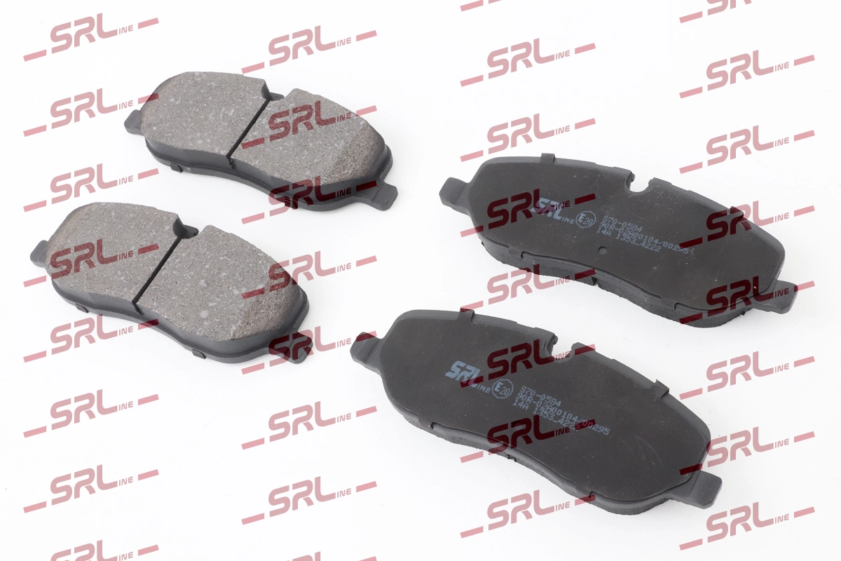 Kit de plaquettes de frein, frein à disque SRLine S70-0584