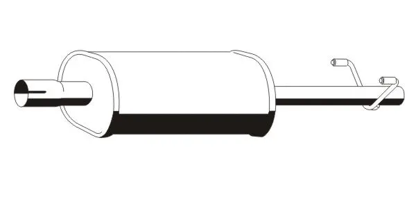Silencieux central VEGAZ GmbH MS-387ERNS