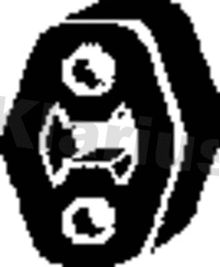 Support, silencieux KLARIUS 420213