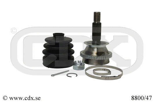 Jeu de joints, arbre de transmission CDX 8800/47
