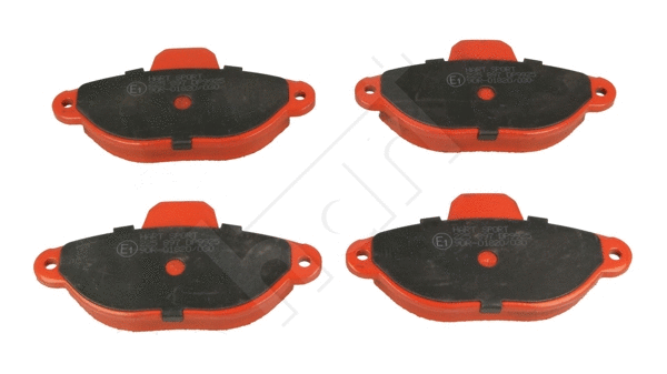 Kit de plaquettes de frein, frein à disque HART 225 897