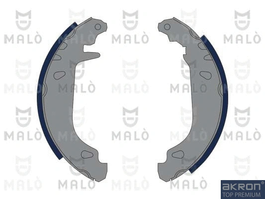 Jeu de mâchoires de frein AKRON-MALÒ 1390239