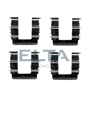 Kit d'accessoires, plaquette de frein à disque ELTA AUTOMOTIVE EA8646