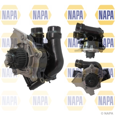 Pompe à eau, refroidissement du moteur NAPA NWP1059
