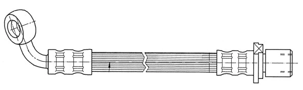 Flexible de frein CEF 511941