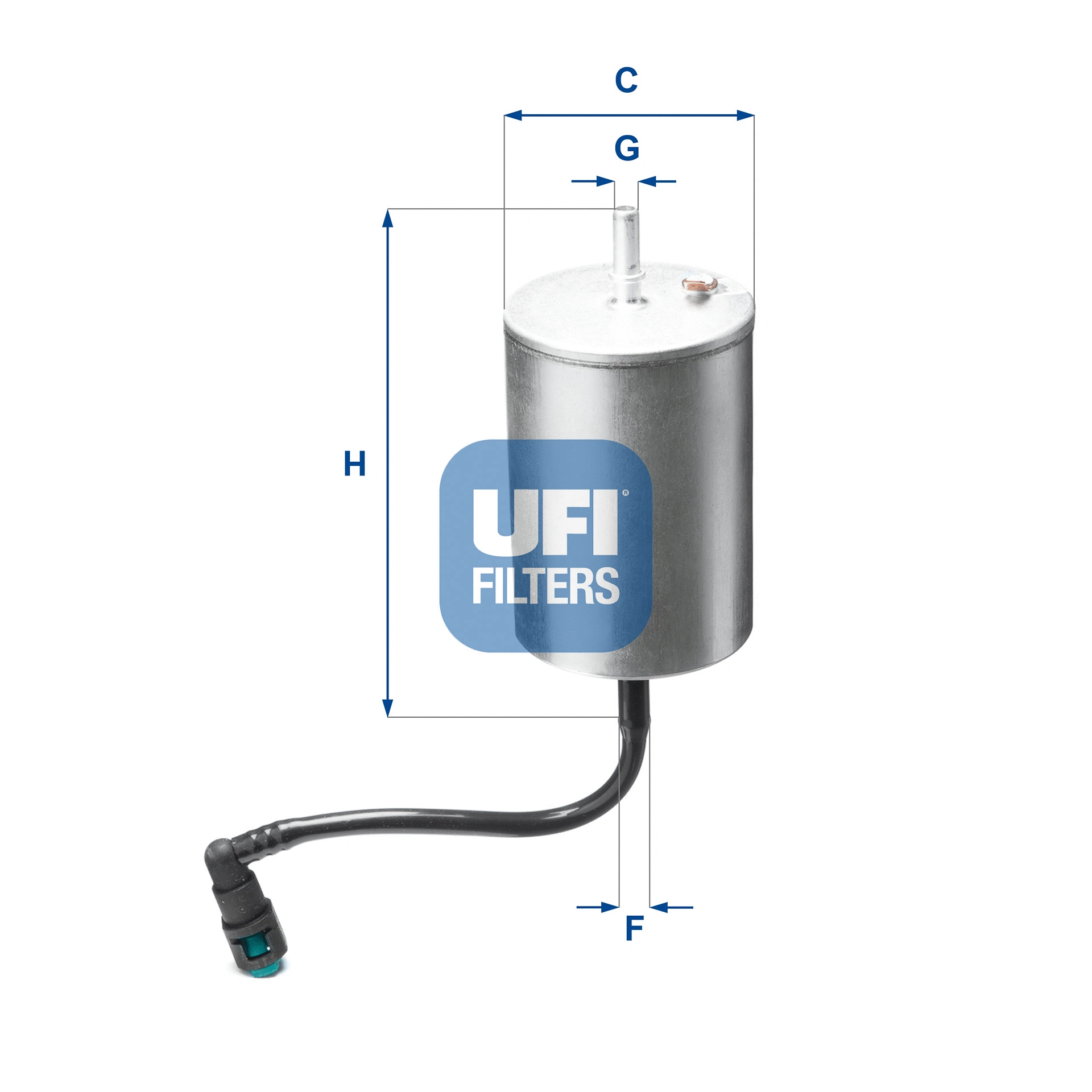 Filtre à carburant UFI 31.A06.00