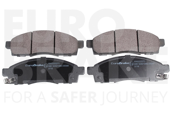 Kit de plaquettes de frein, frein à disque EUROBRAKE 5502222271