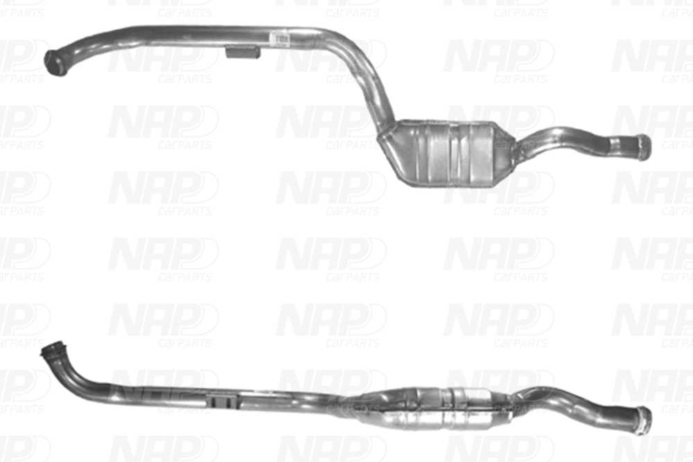 Catalyseur NAP carPARTS CAD10580