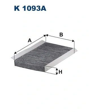 Filtre, air de l'habitacle FILTRON K 1093A