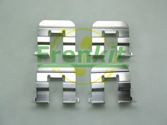 Kit d'accessoires, plaquette de frein à disque FRENKIT 900024
