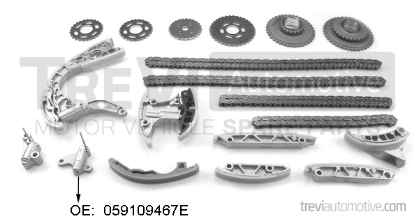 Kit de distribution par chaîne TREVI AUTOMOTIVE KC1152