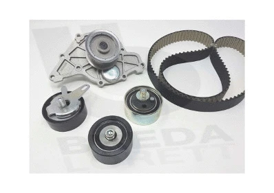 Pompe à eau + kit de courroie crantée BREDA LORETT KPA0055A