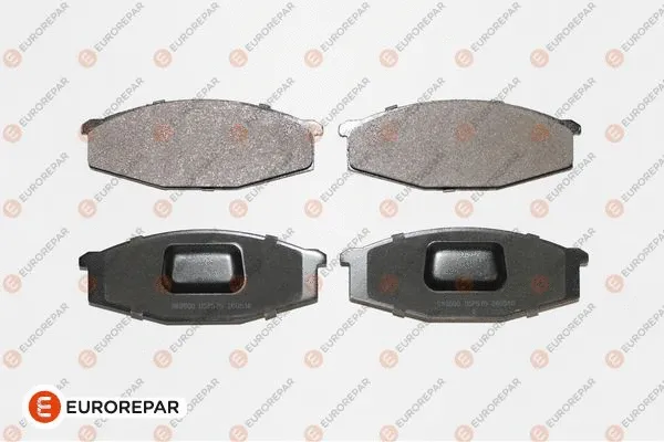Kit de plaquettes de frein, frein à disque EUROREPAR 1617265380