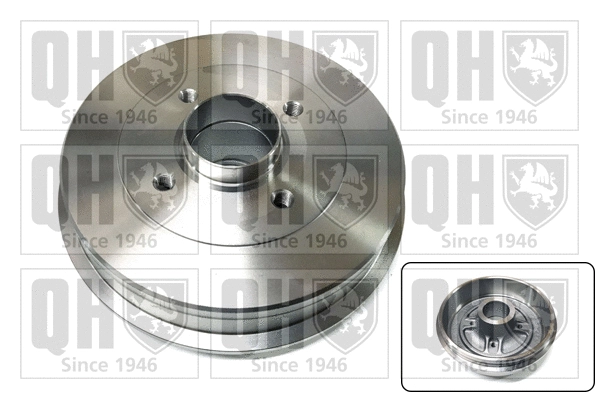 Tambour de frein QUINTON HAZELL BDR196