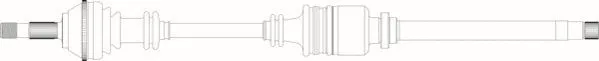 Arbre de transmission GENERAL RICAMBI CI3116