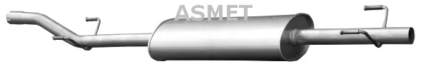 Silencieux central ASMET 02.046
