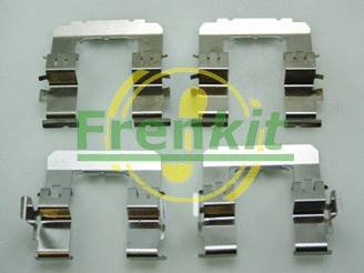 Kit d'accessoires, plaquette de frein à disque FRENKIT 901891