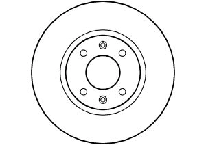 Disque de frein ABTEX BD520V