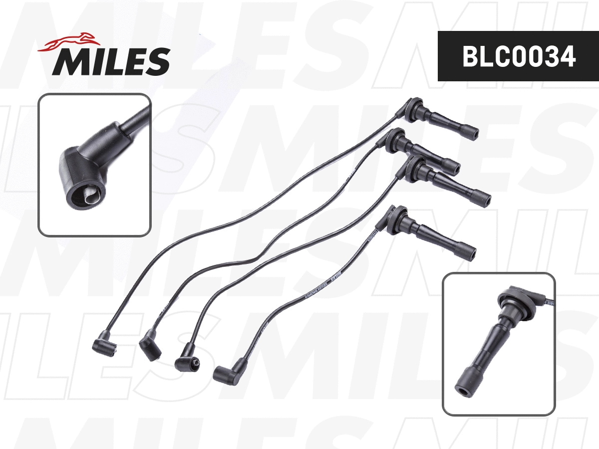 Kit de câbles d'allumage MILES BLC0034