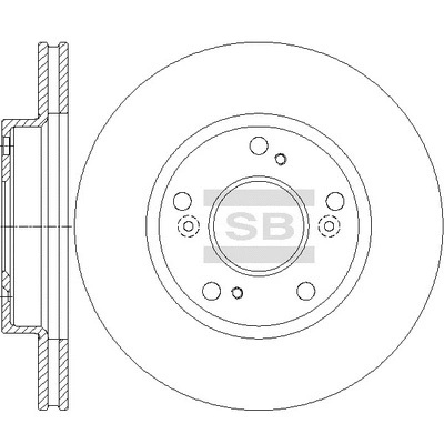 Disque de frein Hi-Q SD4132