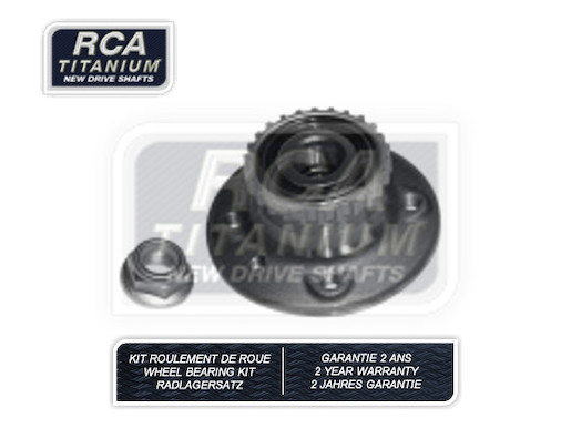 Kit de roulements de roue RCA FRANCE RCAK1375