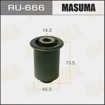 Suspension, bras de liaison MASUMA RU-666