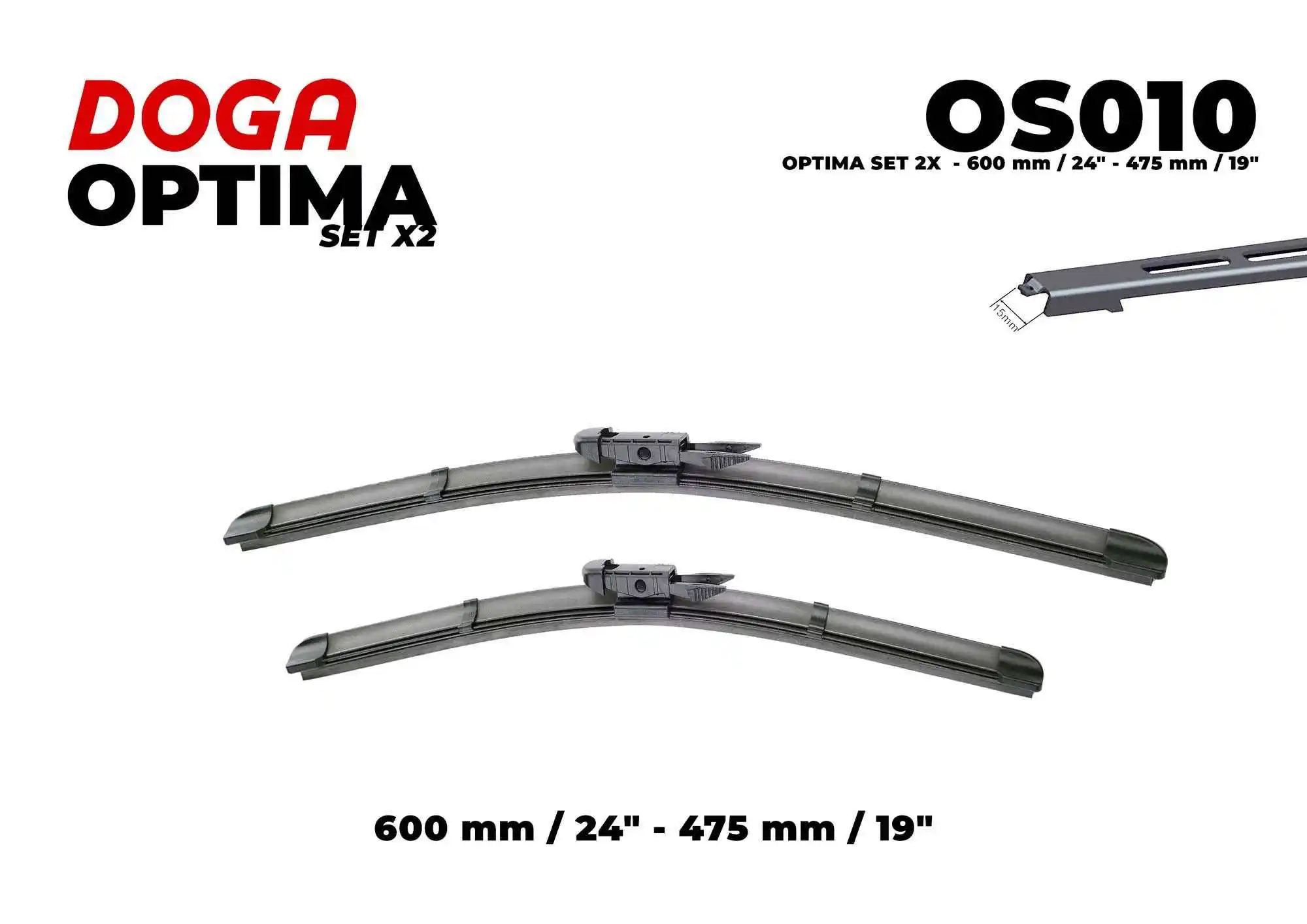 Balai d'essuie-glace DOGA OS010