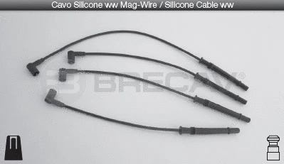 Kit de câbles d'allumage BRECAV 11.560