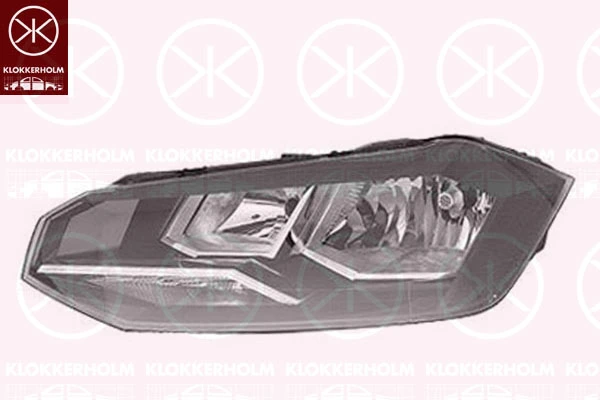 Projecteur principal KLOKKERHOLM 95250121A1