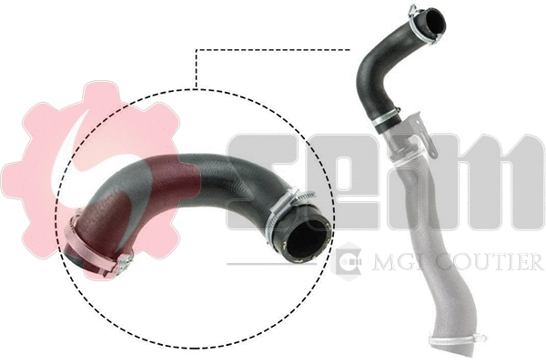Gaine de suralimentation SEIM 981247