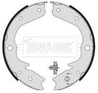 Jeu de mâchoires de frein, frein de stationnement BORG & BECK BBS6361