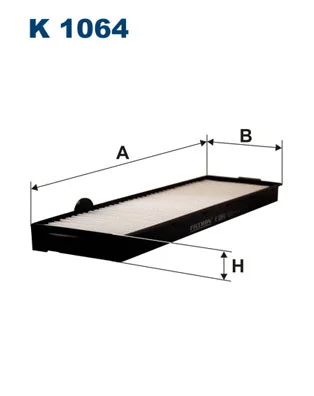 Filtre, air de l'habitacle FILTRON K 1064
