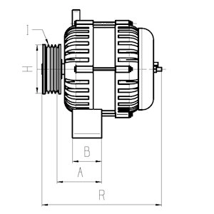 Alternateur HC-Cargo F 032 116 848