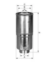 Filtre à carburant UNIFLUX FILTERS XN45