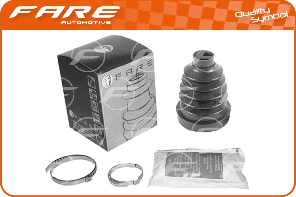 Jeu de joints-soufflets, arbre de commande FARE-CO K15721