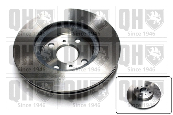 Disque de frein QUINTON HAZELL BDC4766